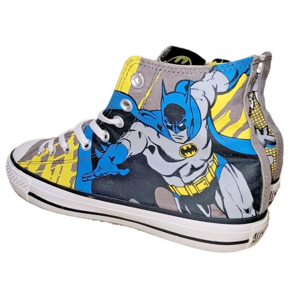 Converse Chuck Taylor All Star High Top Men's Size 10 DC Comics Batman Shoes - Picture 3 of 12